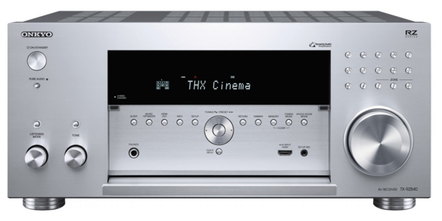 1 Onkyo TX-RZ840 silver - Amplificateurs home cinéma - iacono.fr