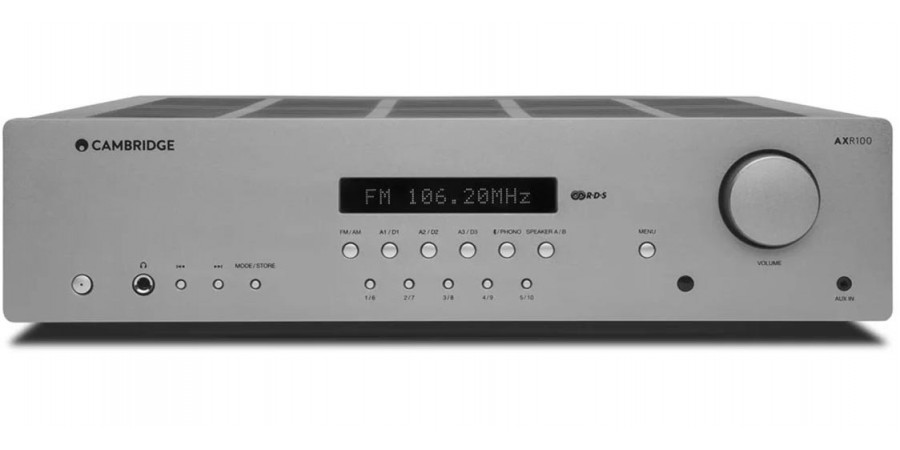 1 Cambridge audio ax r100 silver - Amplificateurs intégrés - iacono.fr