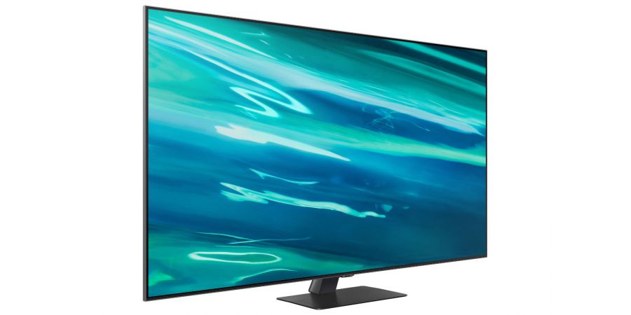 Samsung  85Q80A 2021 - QLED 4K UHD - Smart TV  85''  -   Carbon Silver