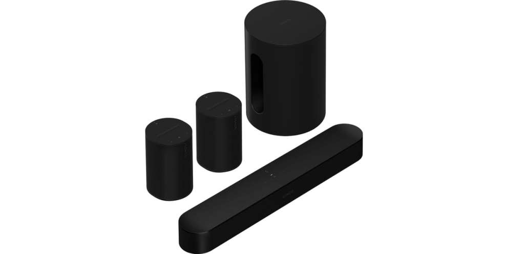 Sonos immersive set with beam black