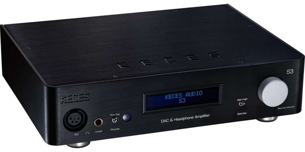 Keces S3 DAC Headphone Amplifier & Preamplifier
