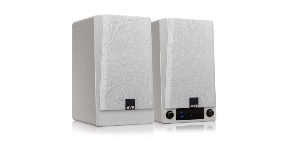 SVS prime wireless speaker system blanc laqué - la paire
