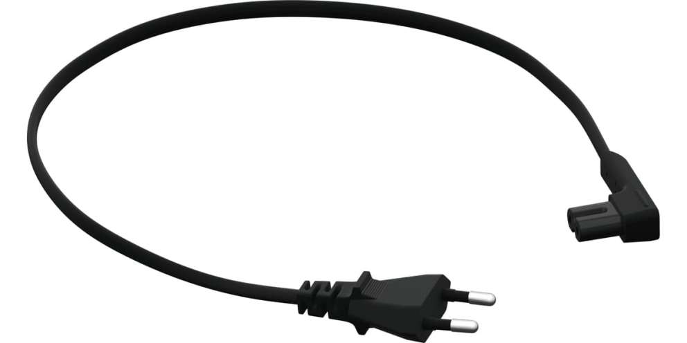 Sonos câble d’alimentation à angle droit 0.5m black