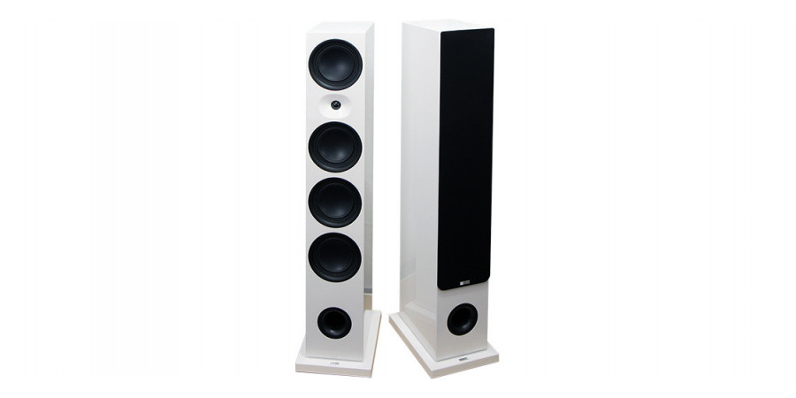 1 Advance Acoustic kc800 blanc laqué - Enceintes colonnes - iacono.fr