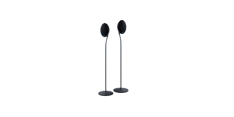 1 KEF Stand E301 Noir - FIXATIONS ET SUPPORTS - iacono.fr