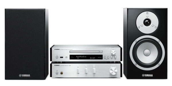 2 Yamaha musiccast mcr-n670d silver - Chaînes compactes - iacono.fr