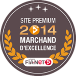 Fia-Net Badge - iacono.fr Merchant of Excellence 2014 