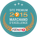 Fia-Net Badge - iacono.fr Merchant of Excellence 2015 